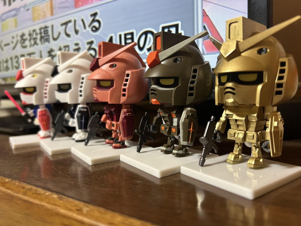 ガンプラくんゴールドver.–3枚目/制作者：のん