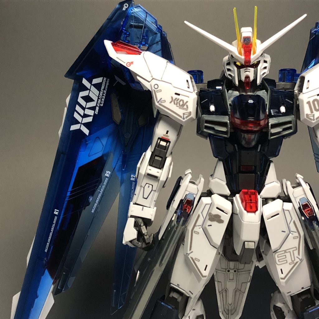 フリーダムガンダム　ソリッドクリアver