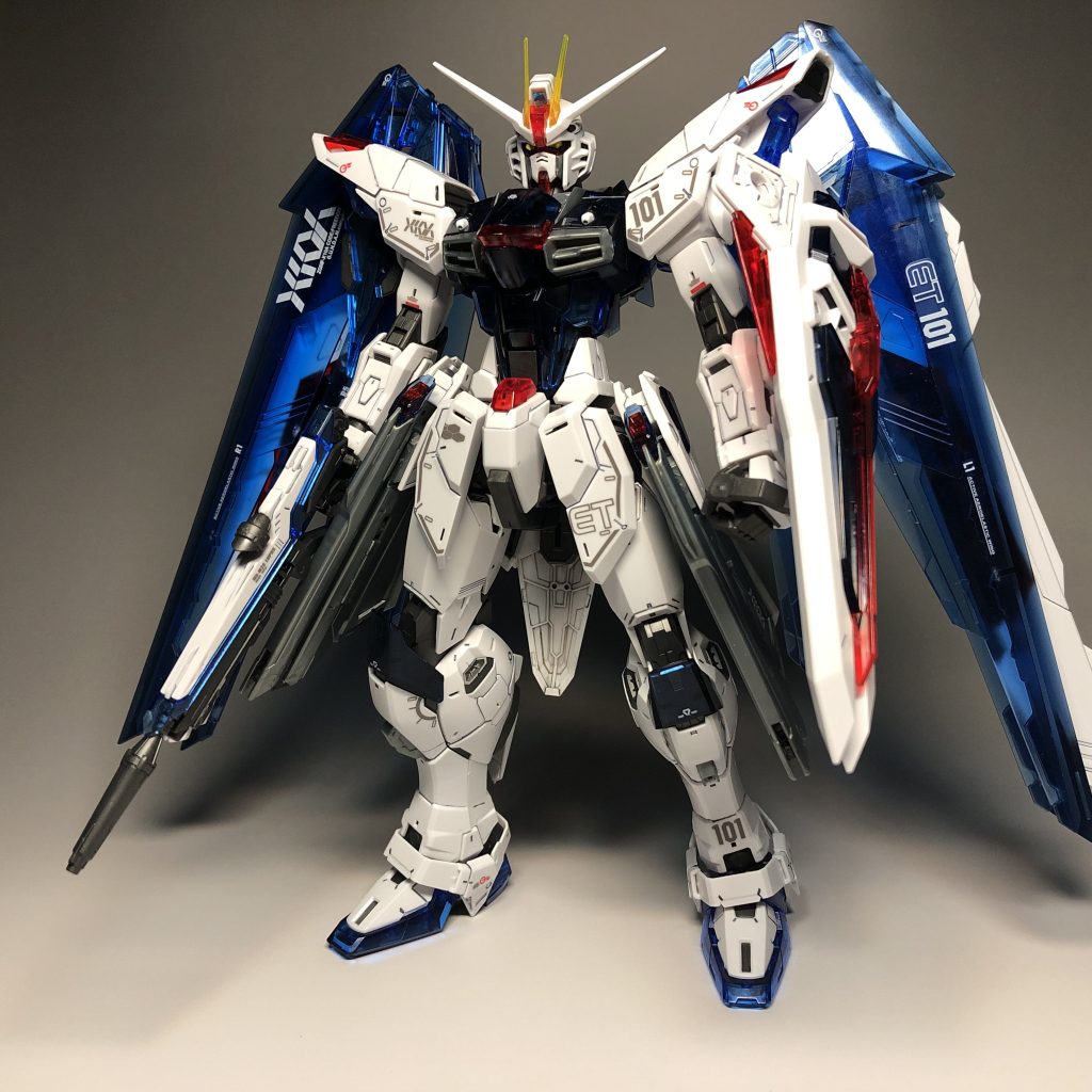 フリーダムガンダム　ソリッドクリアver–3枚目/制作者：かめ