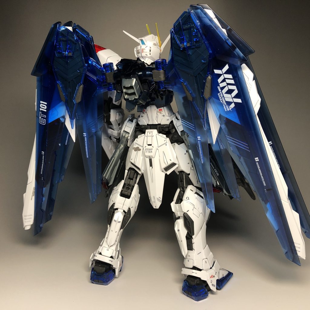 フリーダムガンダム　ソリッドクリアver–4枚目/制作者：かめ