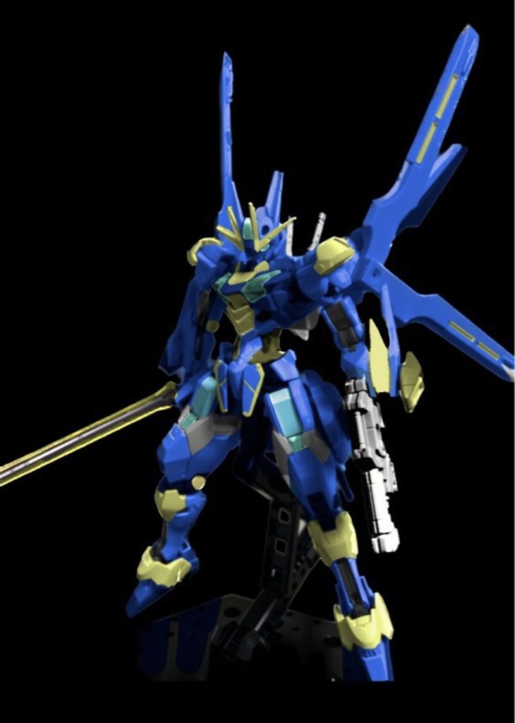 色はいろいろ悩みんで完全にイカルガカラーにしようかとも思いましたがやめました。