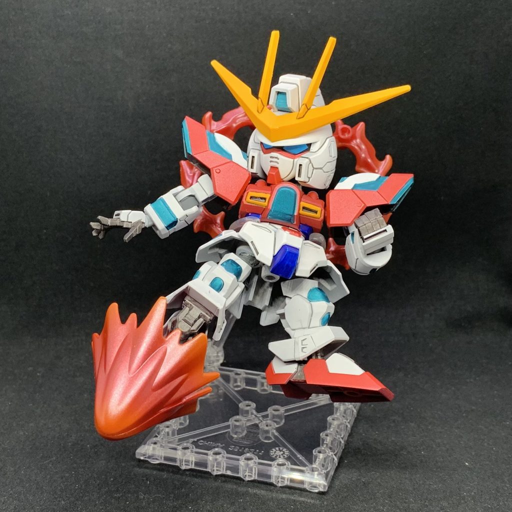 SDEX特有の足首の接続のおかげで聖槍蹴りもさせやすいです