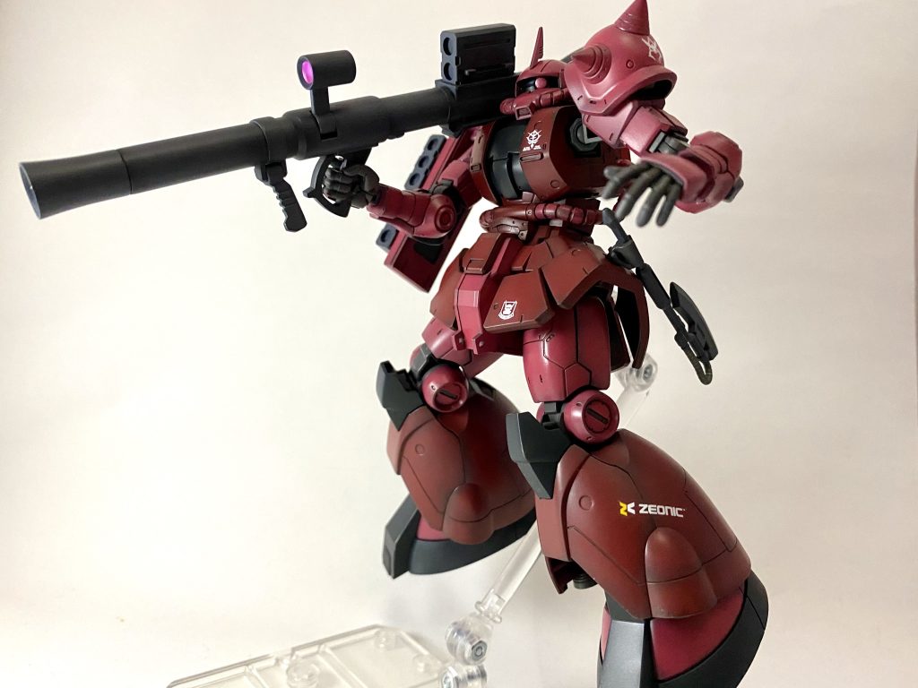 シャア専用高機動試作型ザク–7枚目/制作者：ホムリリ