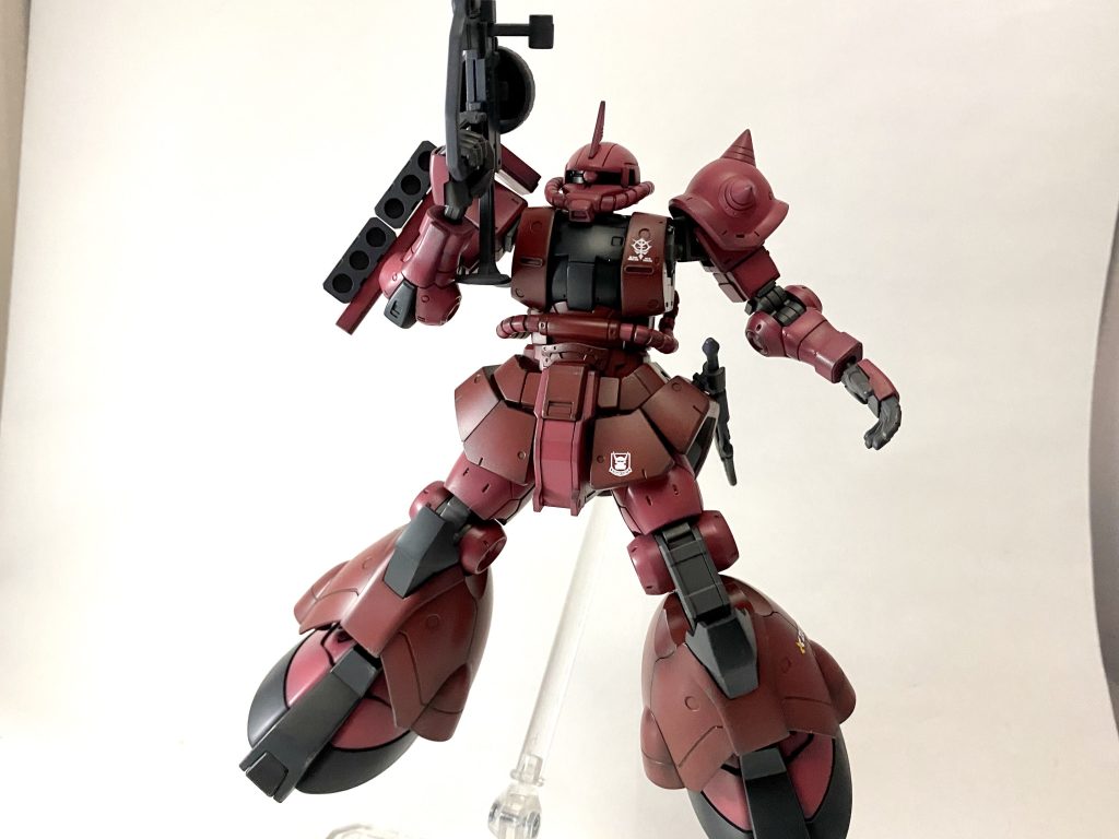 シャア専用高機動試作型ザク–4枚目/制作者：ホムリリ