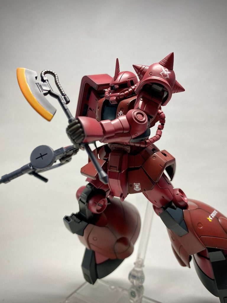 シャア専用高機動試作型ザク–3枚目/制作者：ホムリリ