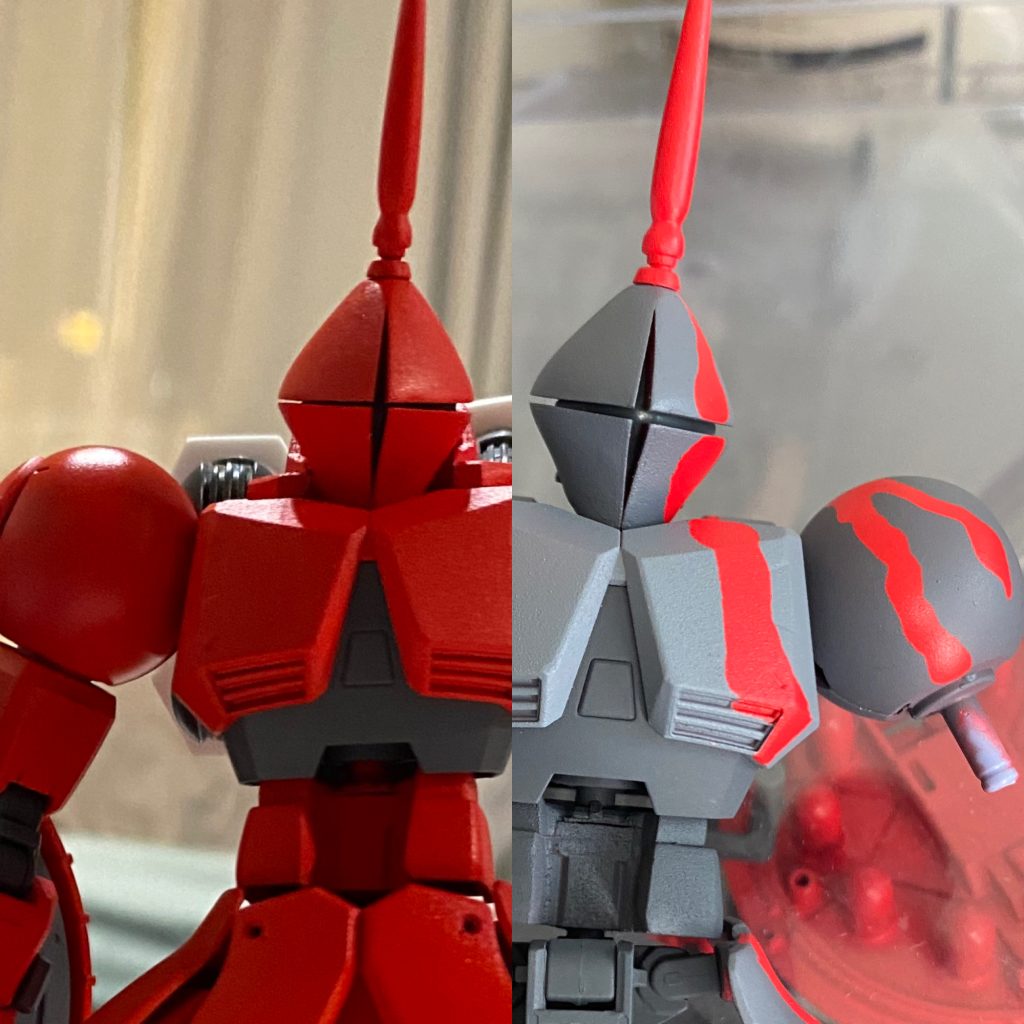 マスキング前とマスキング後のビフォーアフターです。