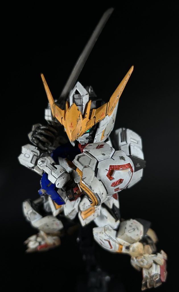 SDとは思えないくらい可動域が広いので様々なポージングが可能で感動しました！