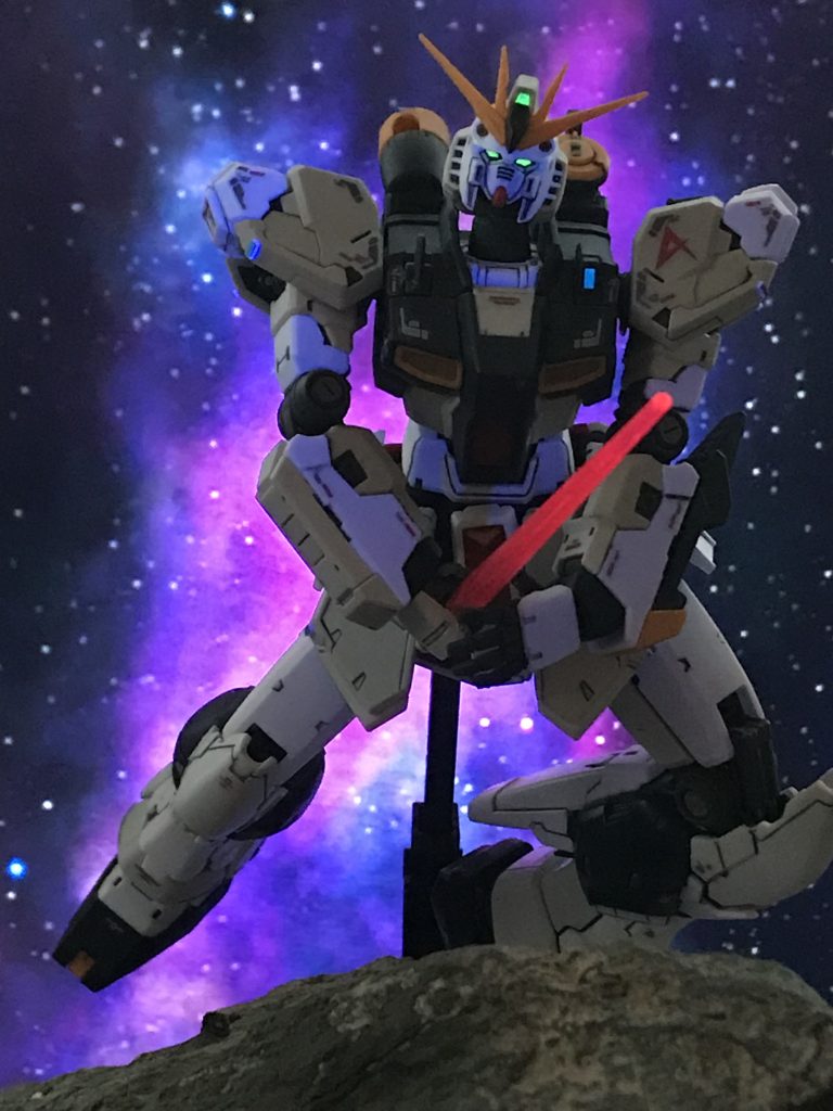 最近撮影3アクシズでのシャアとの最終決戦!