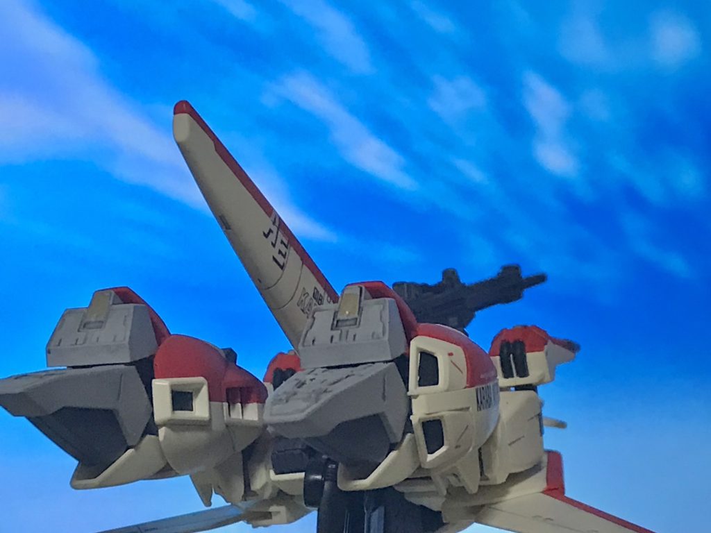 ウェーブライダー背面より。