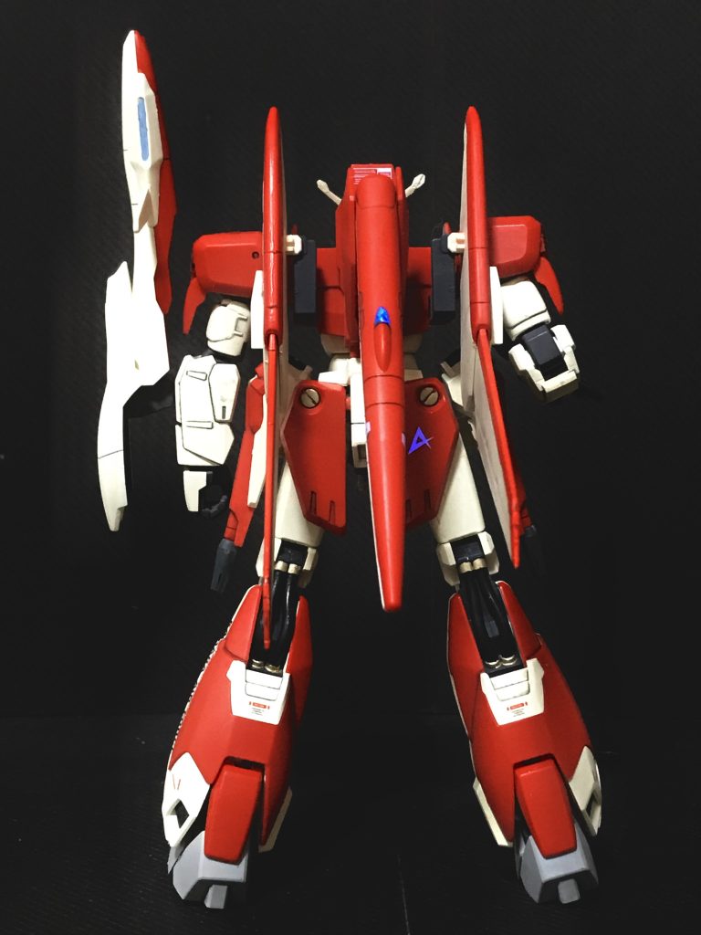 モビルスーツ形態背面画像。