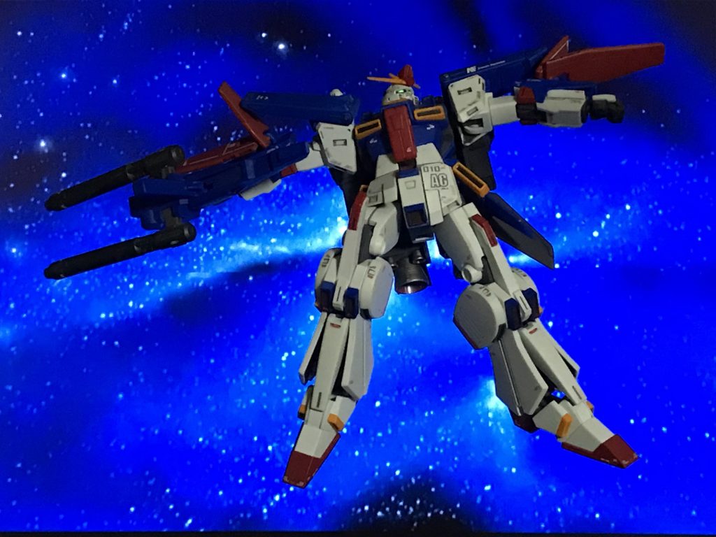 可動域はがあまりないので、逆に全部伸ばしてみました。