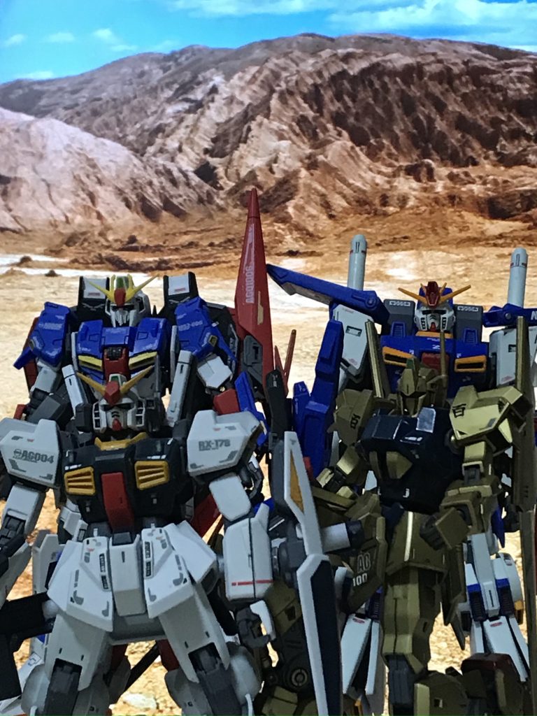 ガンダムチームと記念撮影!