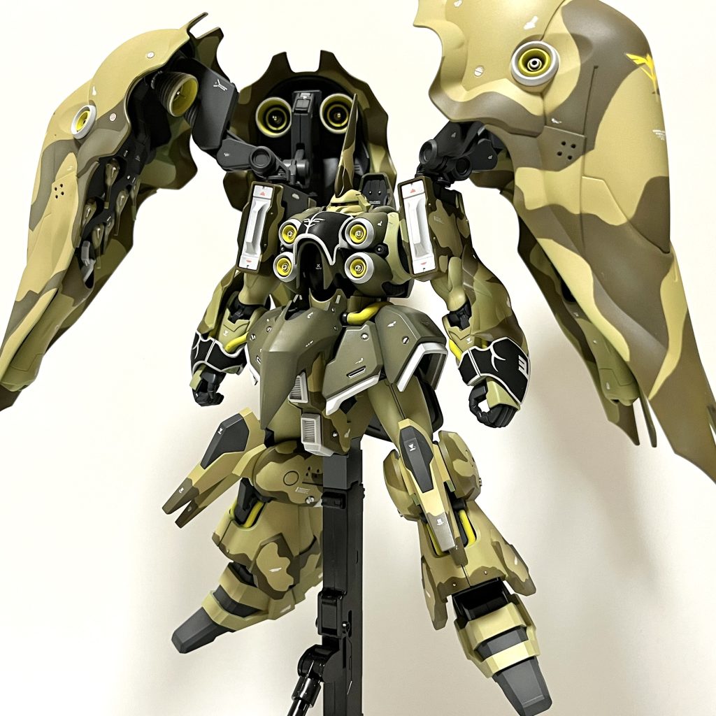 想定以上にパーツ数もありMG１体分くらいの印象でした^^;難産だったけどチャレンジして良かった１体です！