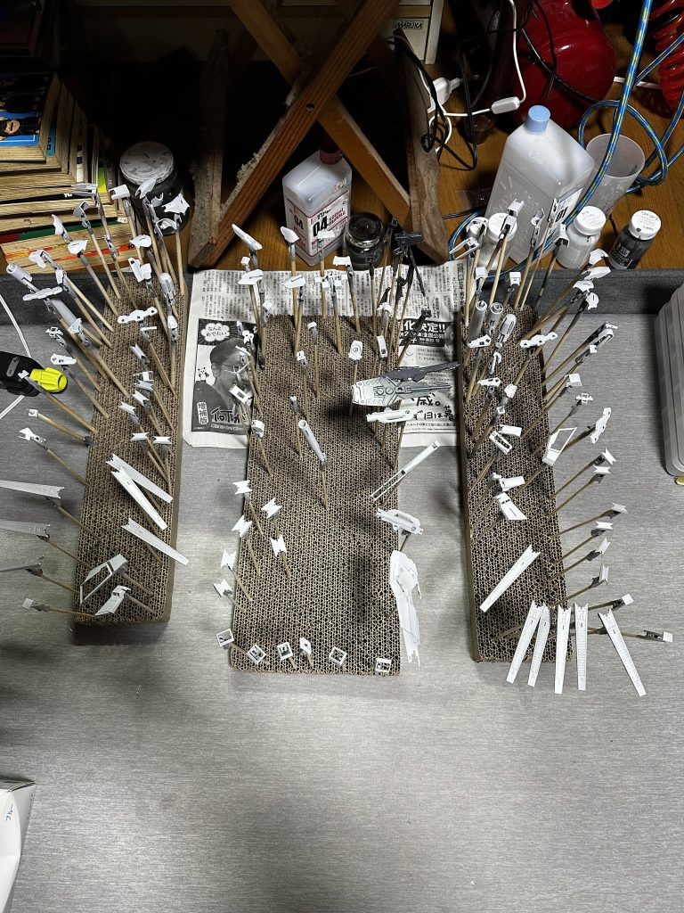 猫の手棒の所持分フル稼働でも一色ずつが限界でした。