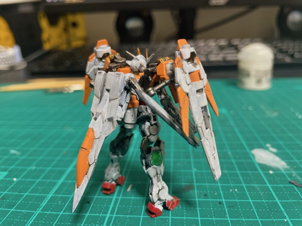 ガンダムアーティファクト ダブルオーライザー–2枚目/制作者：siro-daifuku