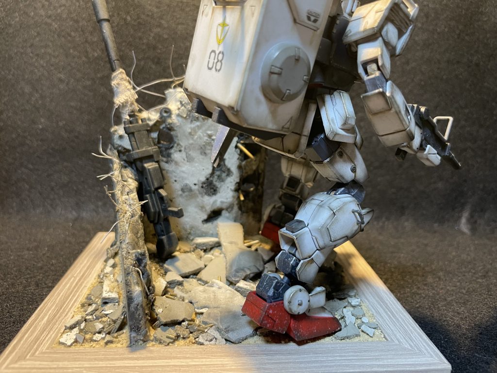 陸戦型ガンダム–3枚目/制作者：パパオヤジ3