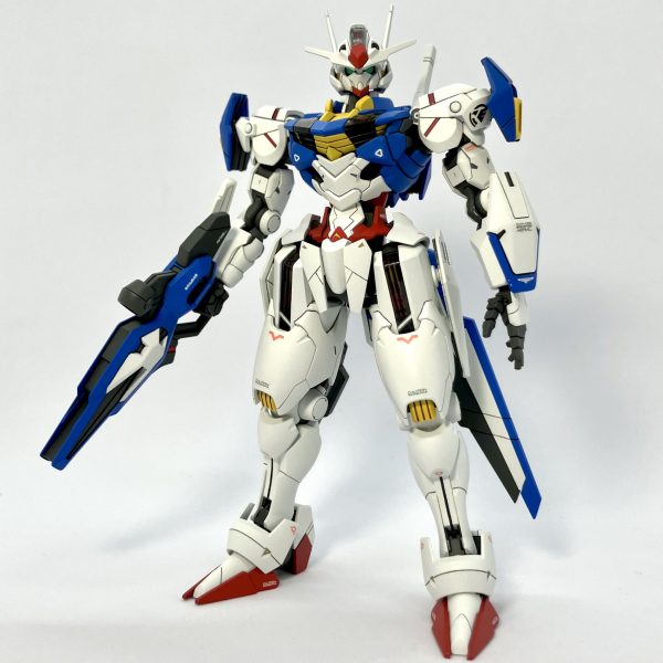 ＳＤガンダムエアリアル 小改修イラスト風塗装完成品 - コミック/アニメ