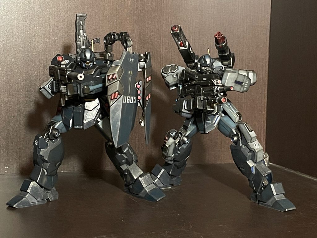 ジェスタ改と揃い踏み。