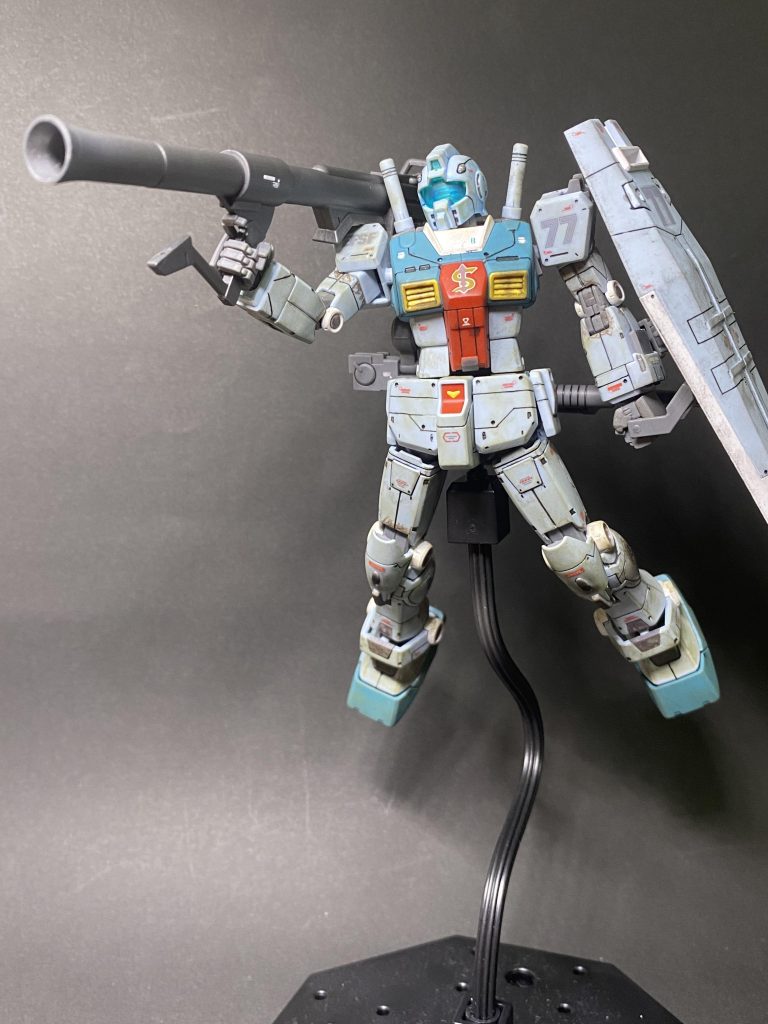 ハイパーバズーカも合わせて制作しました。かなり似合う!