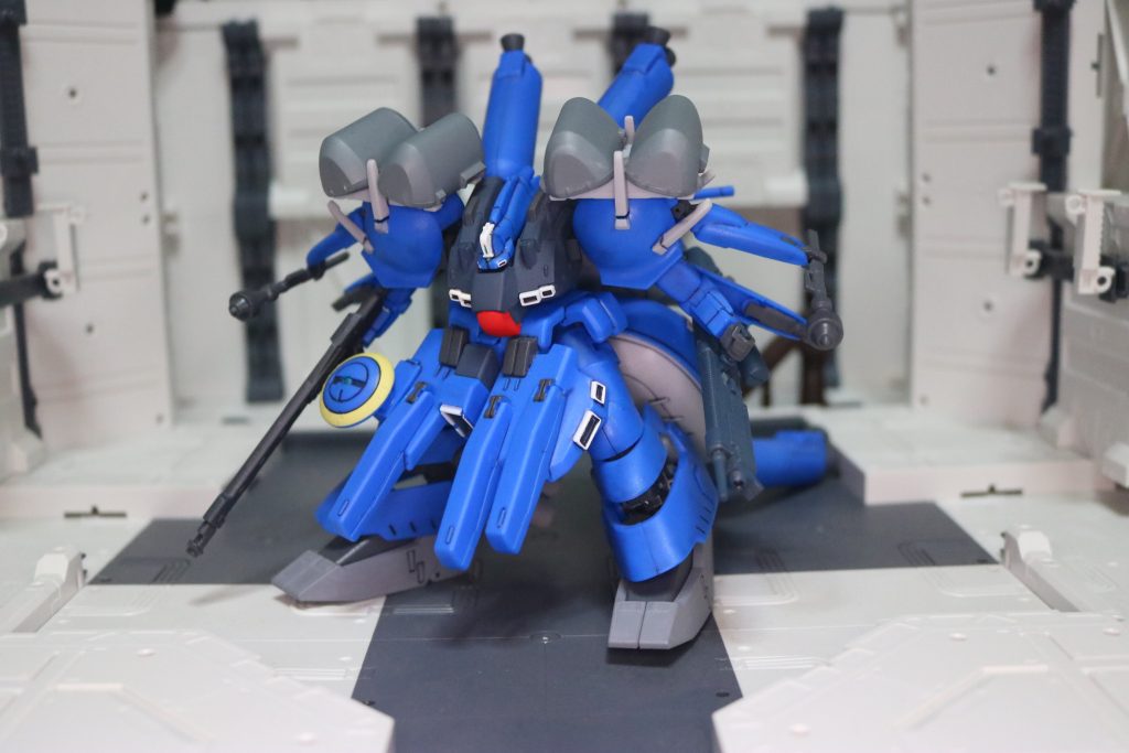 キットは素組で、スミ入れと部分塗装、軽い汚し後に艶消しのトップコートと、お手軽に仕上げています。