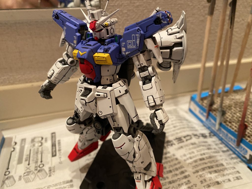 乾燥後に組み上げた写真