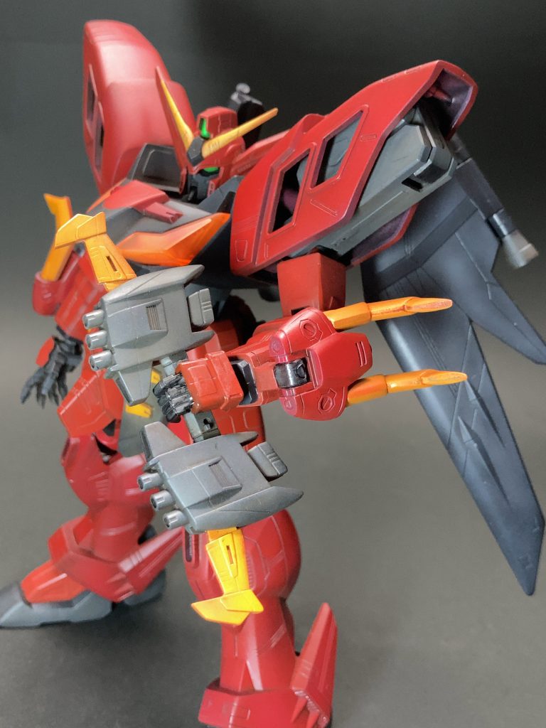 旧HG名物、キットオリジナル武装のストライクシューター✨️