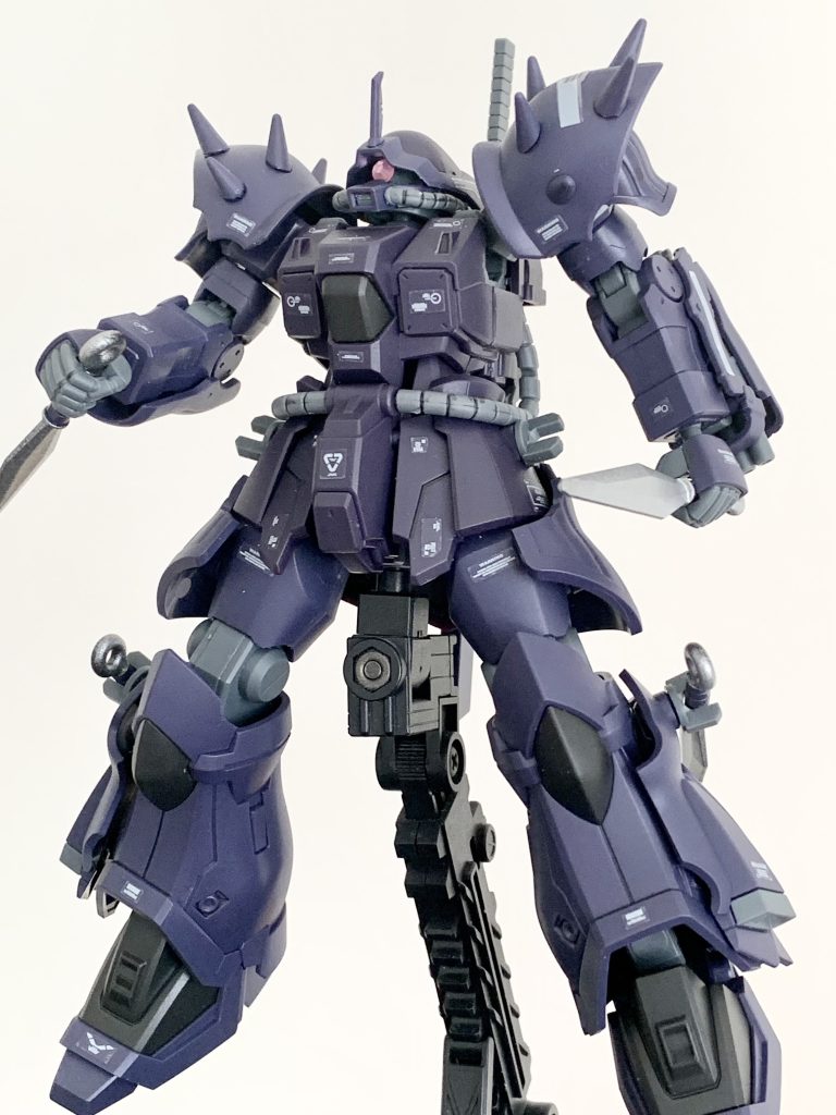 コールドクナイ、構えてみます。