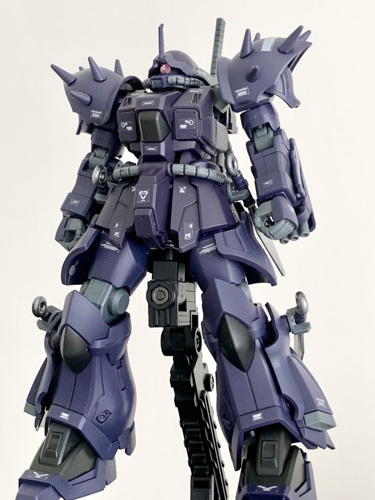 艶消しトップコートのみです。元のキットの出来が良すぎて、感心しながら組んでました。