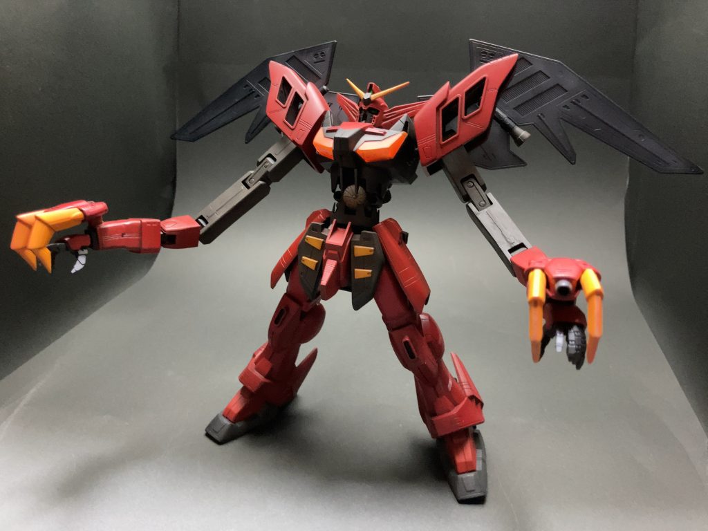 メガソニック砲発射形態これぞヴァサーゴ😈悪魔のように禍々しい姿で御座います😈