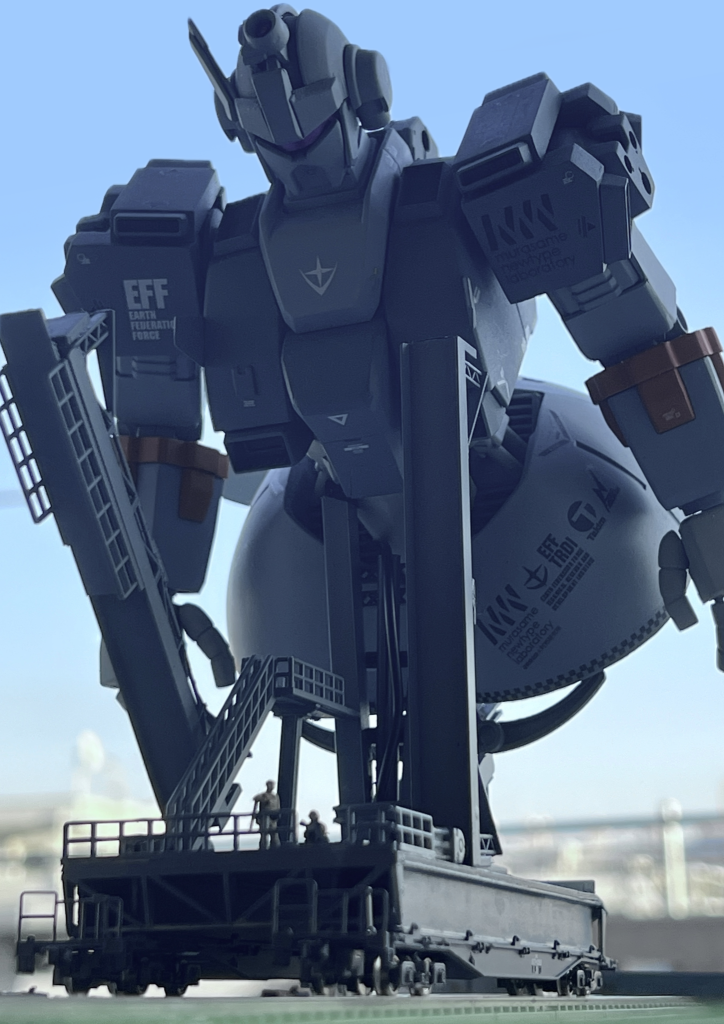 HG ジオング 地球連邦軍仕様  ZEONG E.F.F. TEST TYPE–4枚目/制作者:nuschnuschi