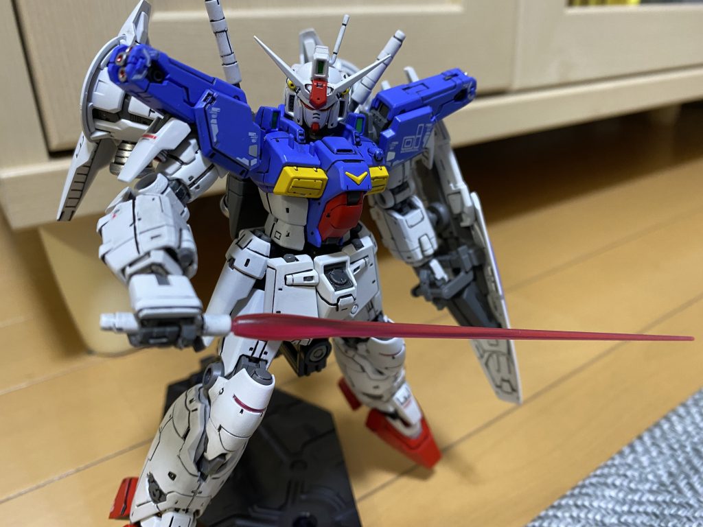 ビームサーベル構え