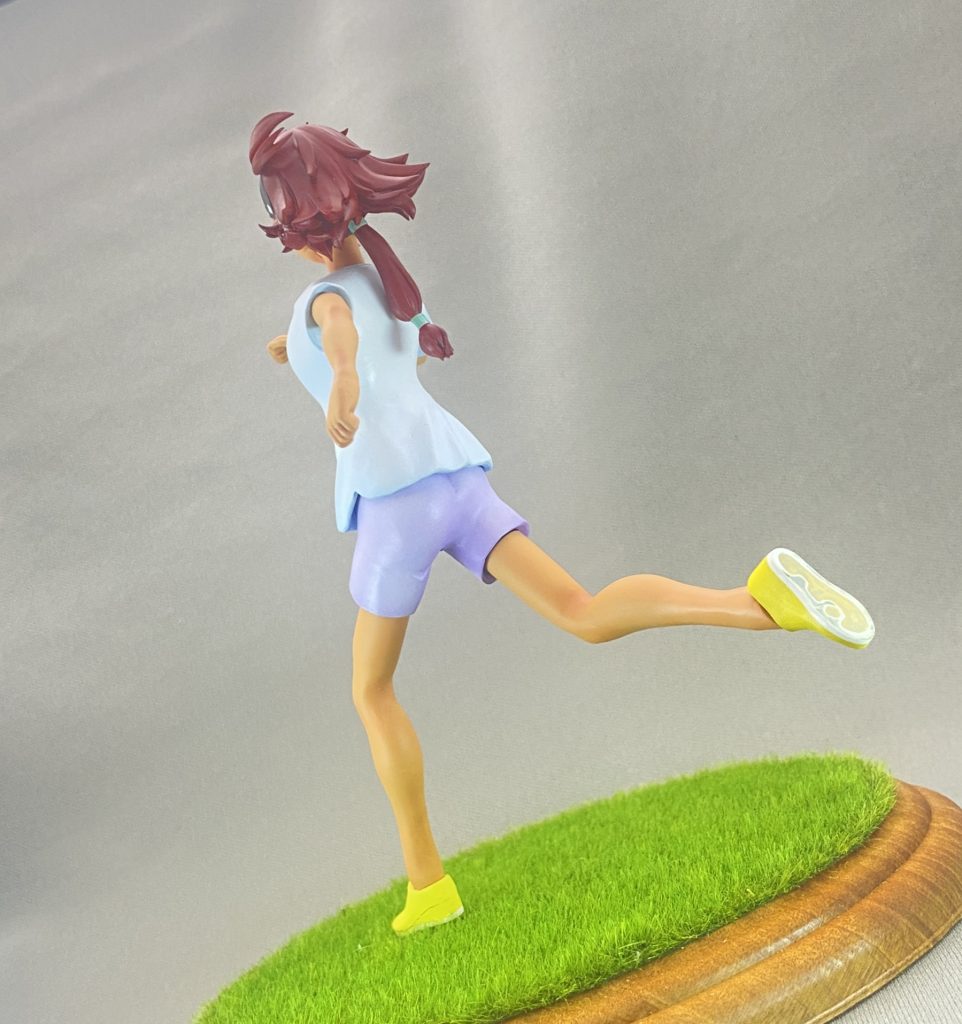 靴の裏側はMVを見て塗装。併せて使用感をだしています。