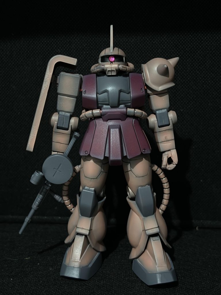 FG MS06S シャア専用ザク–2枚目/制作者：pekesuu