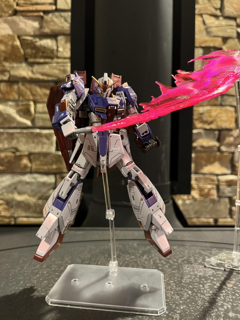 そして今回初めてUVジェルで作ったビームサーベルです(๑˃̵ᴗ˂̵)