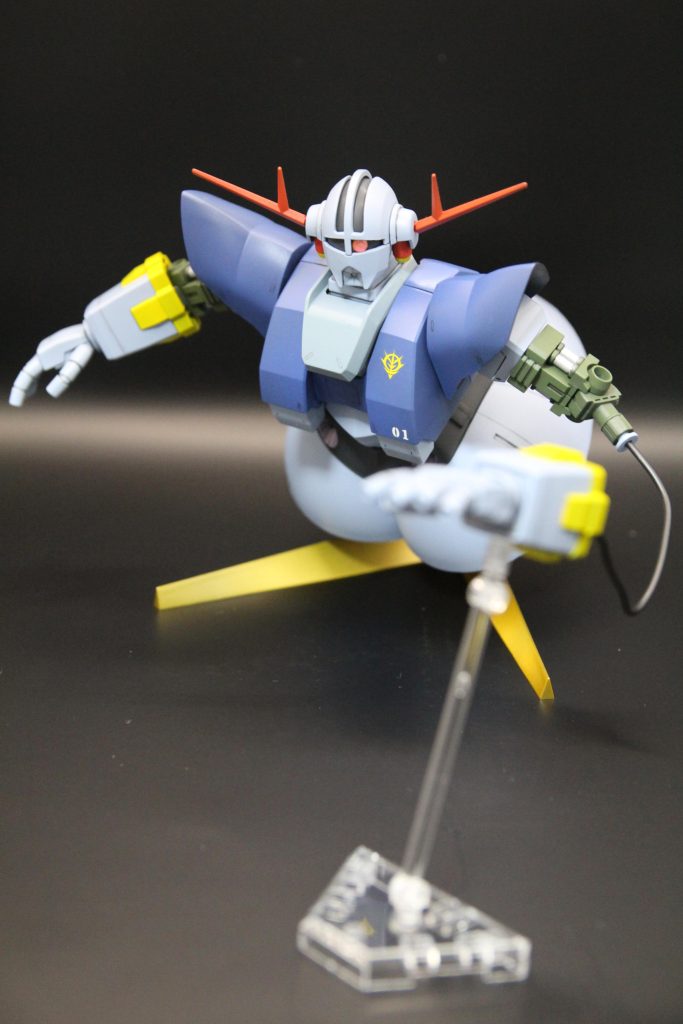 造形には一切手を加えず（加える技術がない…）、スジ彫りの追加とＴＶ版をイメージした明るめの色合いに仕上げました！ラスボスにして武器を一切持たないこの潔さ…