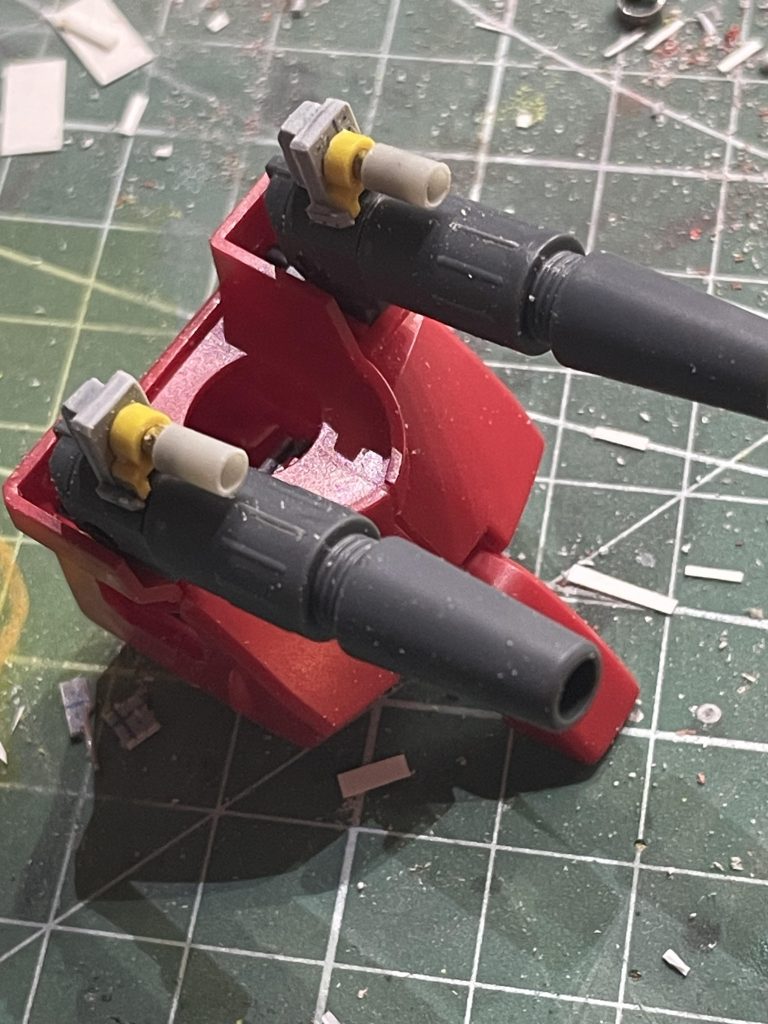 キャノンに照準器的な物を追加。