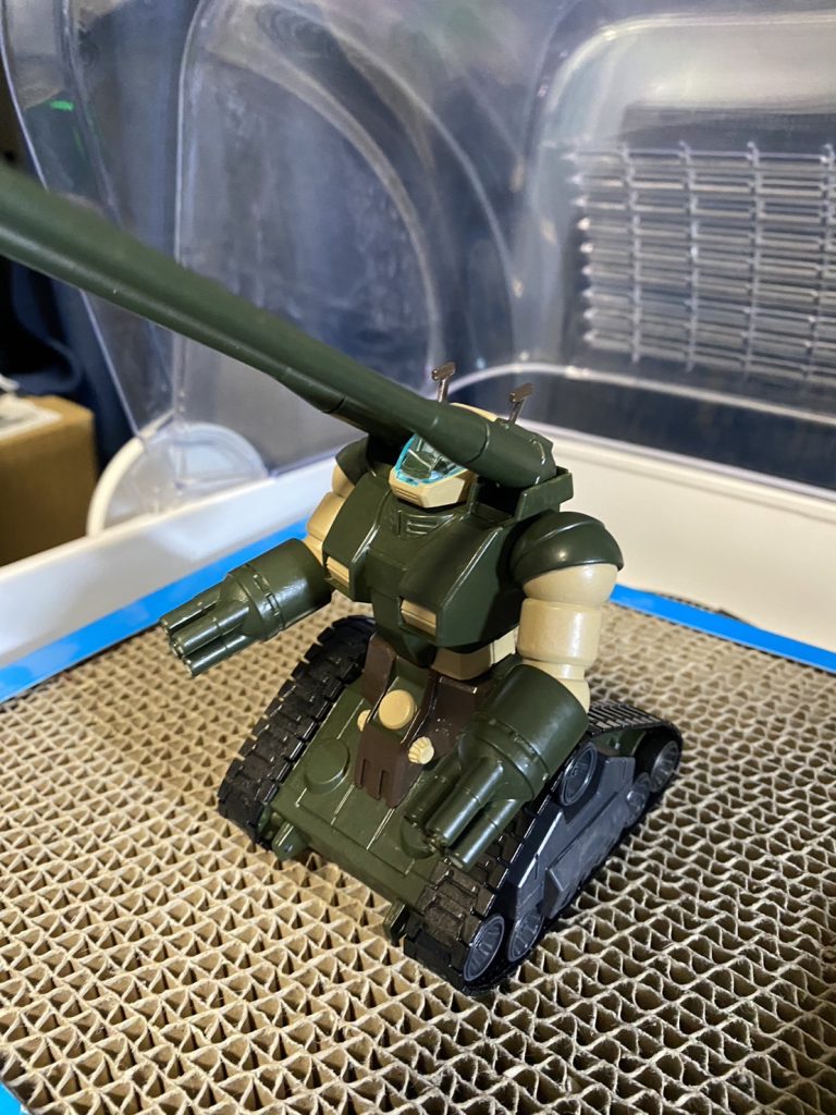 10式戦車のカラーパターンを参考にしました^ ^