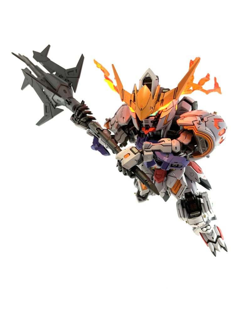 MGSD ガンダムバルバトス　完成–2枚目/制作者：@Gamba_Rol