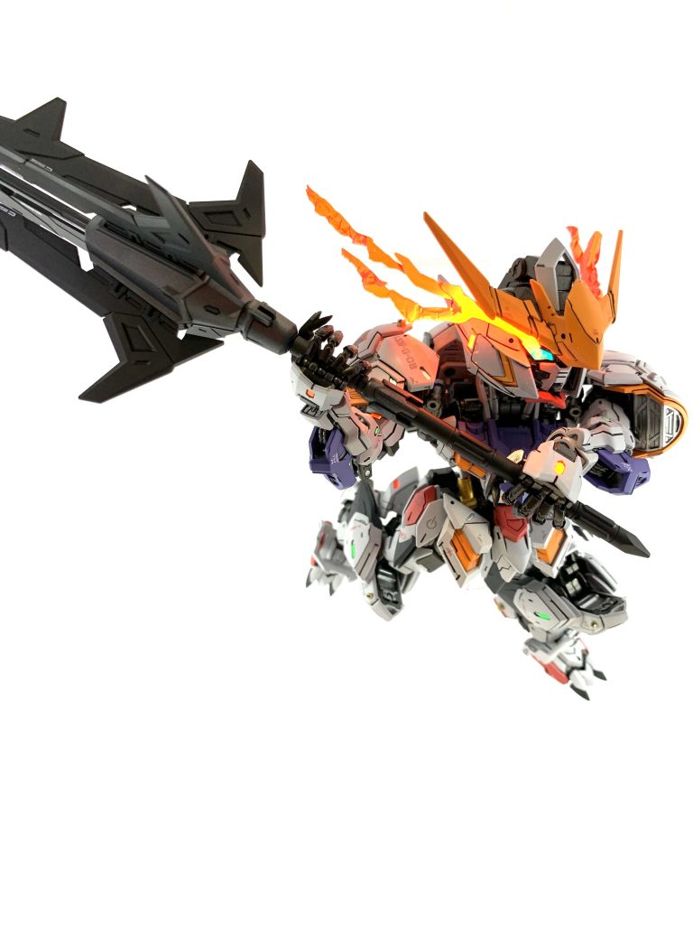 MGSD ガンダムバルバトス　完成–3枚目/制作者：@Gamba_Rol
