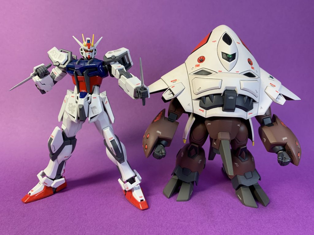 EGストライク対比 ボリュームがすごいね