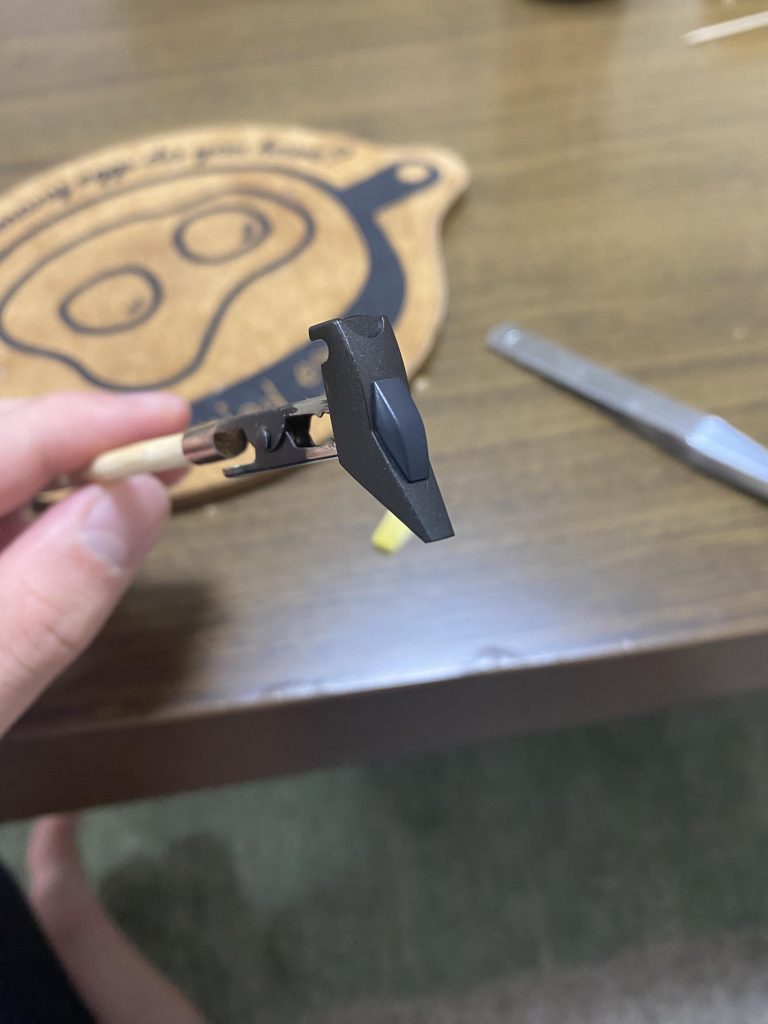 塗り分け！結構塗り分けしたけど、似た系統の色ばっかりのせいで目立たない😭