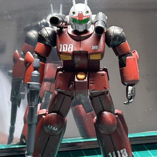 胴部分がないガンキャノンを何とか立ち上がらせたい！！