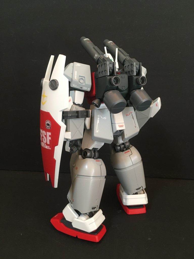 後方ショット。ワグテイル投稿に合わせてデカールを追加しています。