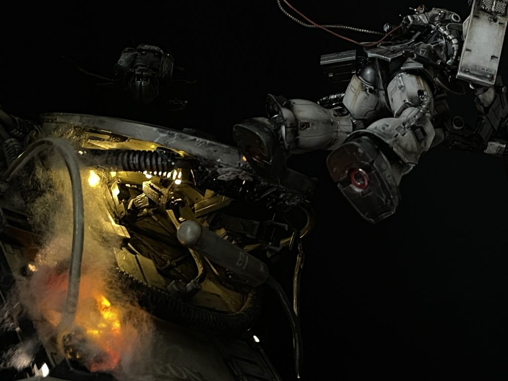 バックアングル。