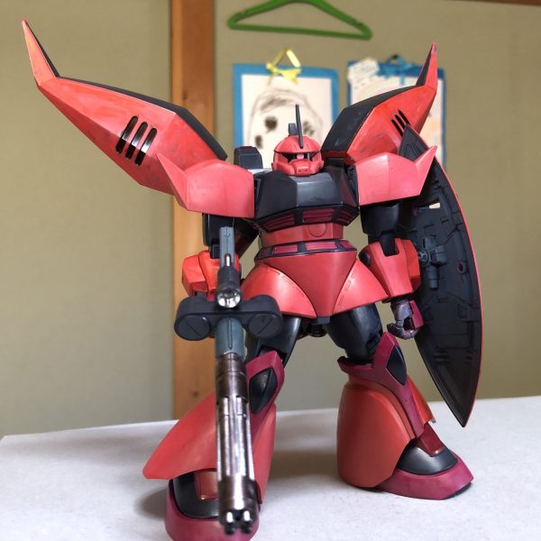 HGシャア専用 ゲルググ・ウェルテクス｜ロメオ８さんのガンプラ作品