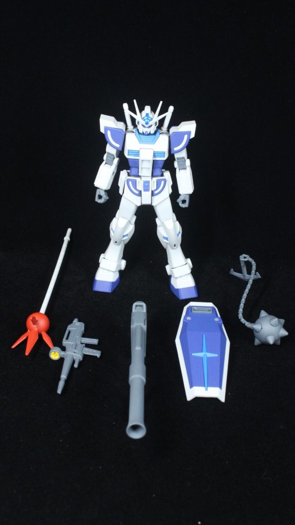 EGラーガンダム試作壱型を塗装で再現しました–8枚目/制作者：くらくらプラモ