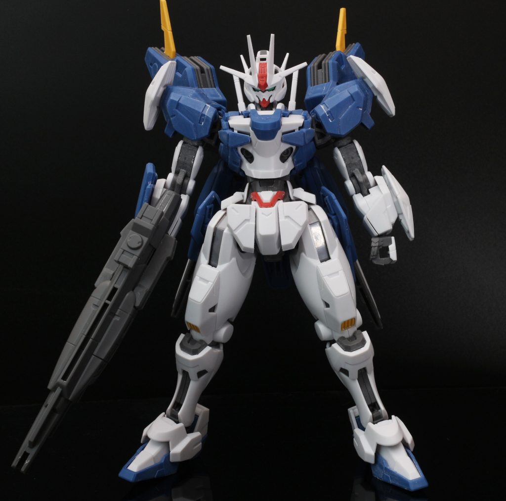 キット素組.ちょっと太ももが太ましい感じがしますね.