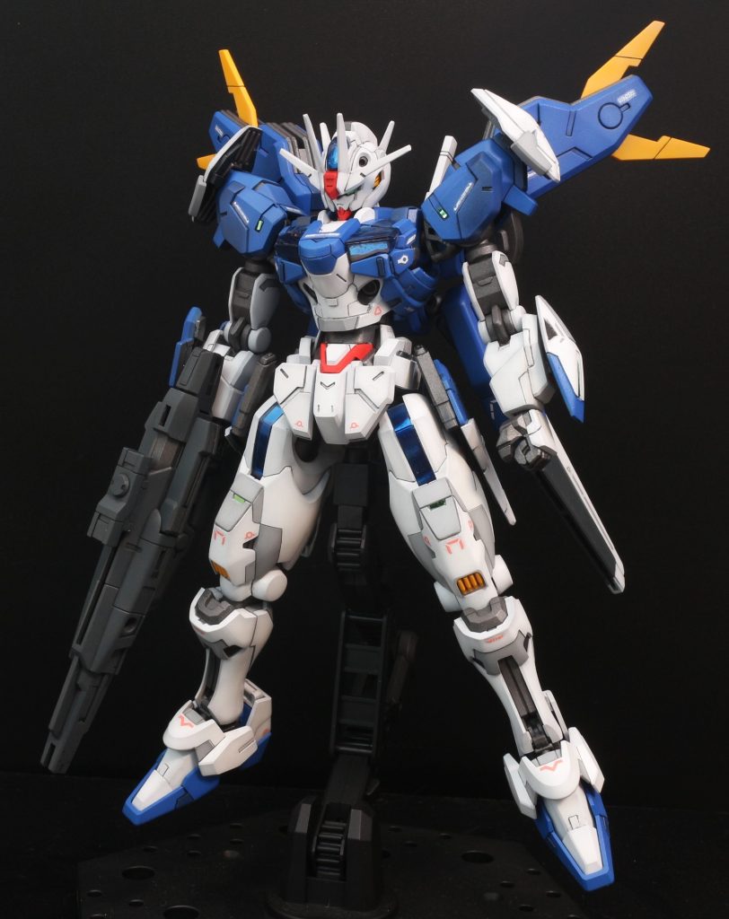 基本テーマは”立ち姿の美しさ”ということで,プロポーションとディテールアップを中心の工作としています.