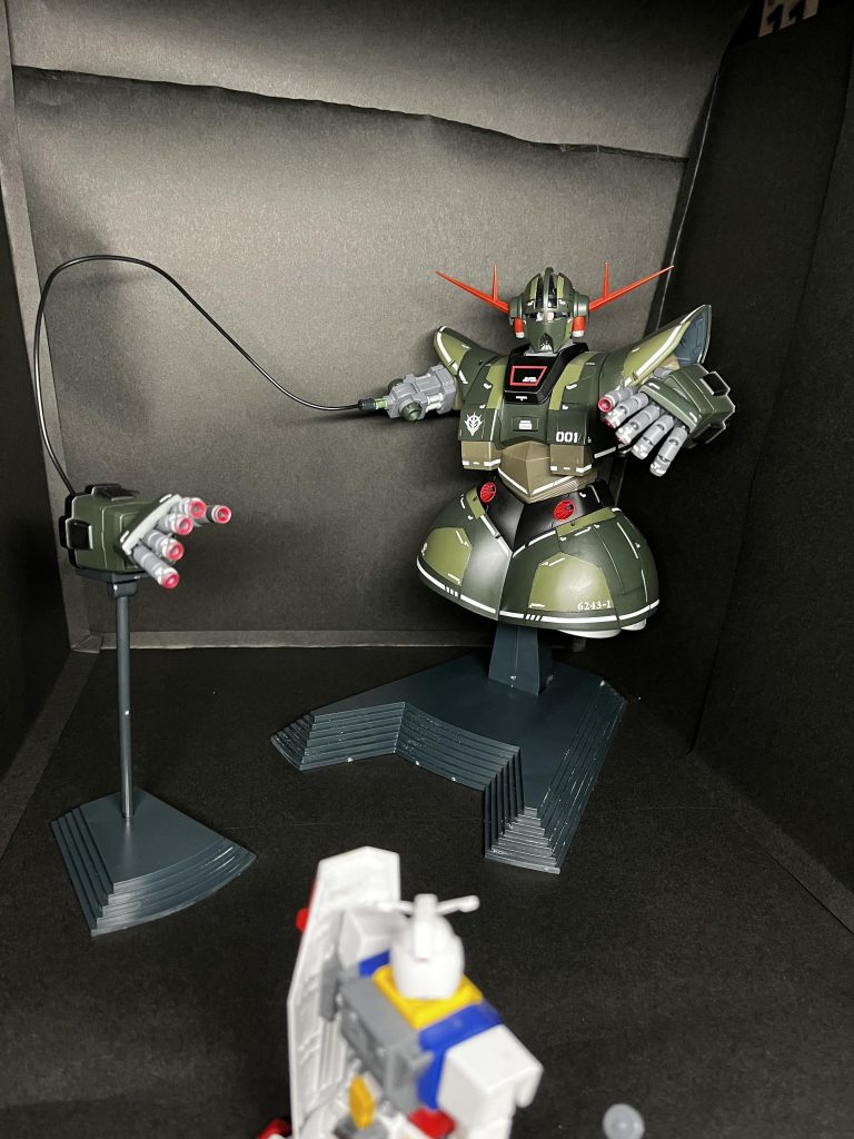 ラインはほぼビニールテープ💦