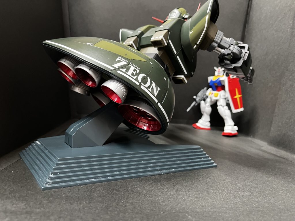 バーニアも頑張りました〜